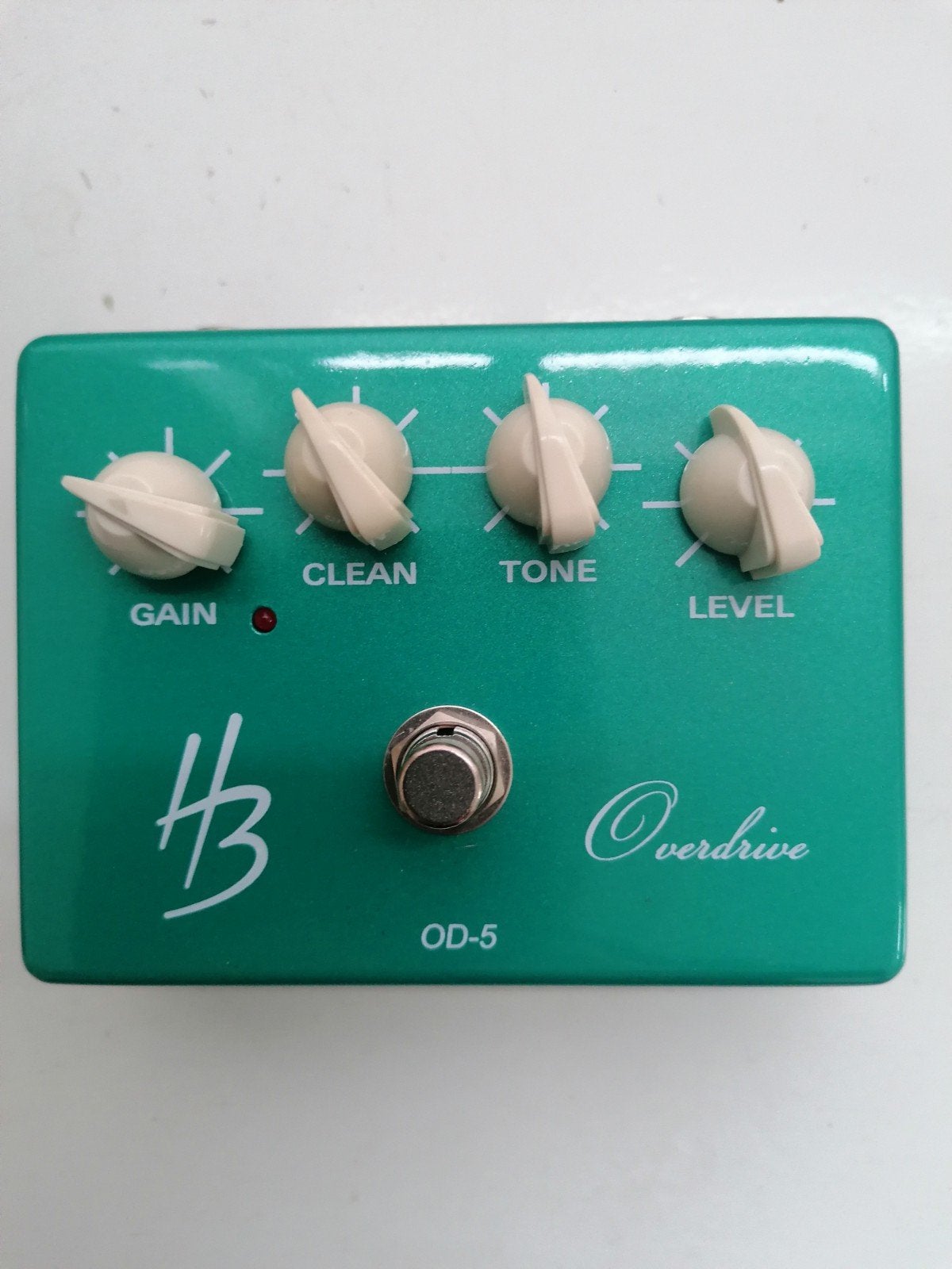 HB OD-5 Overdrive Pedaal, Ophalen, Zo goed als nieuw, Distortion, Overdrive of Fuzz