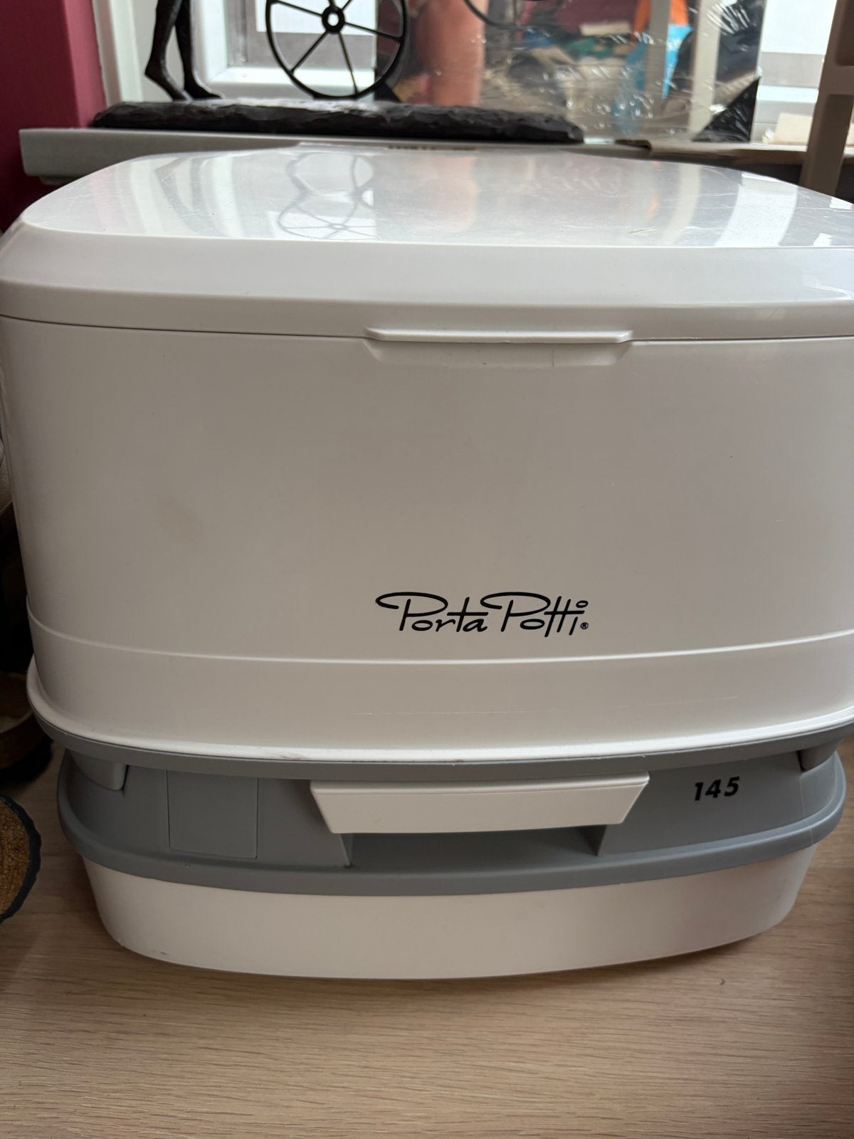 Porta Potti 145 Thetford draagbaar toilet, Caravans en Kamperen, Ophalen, Gebruikt