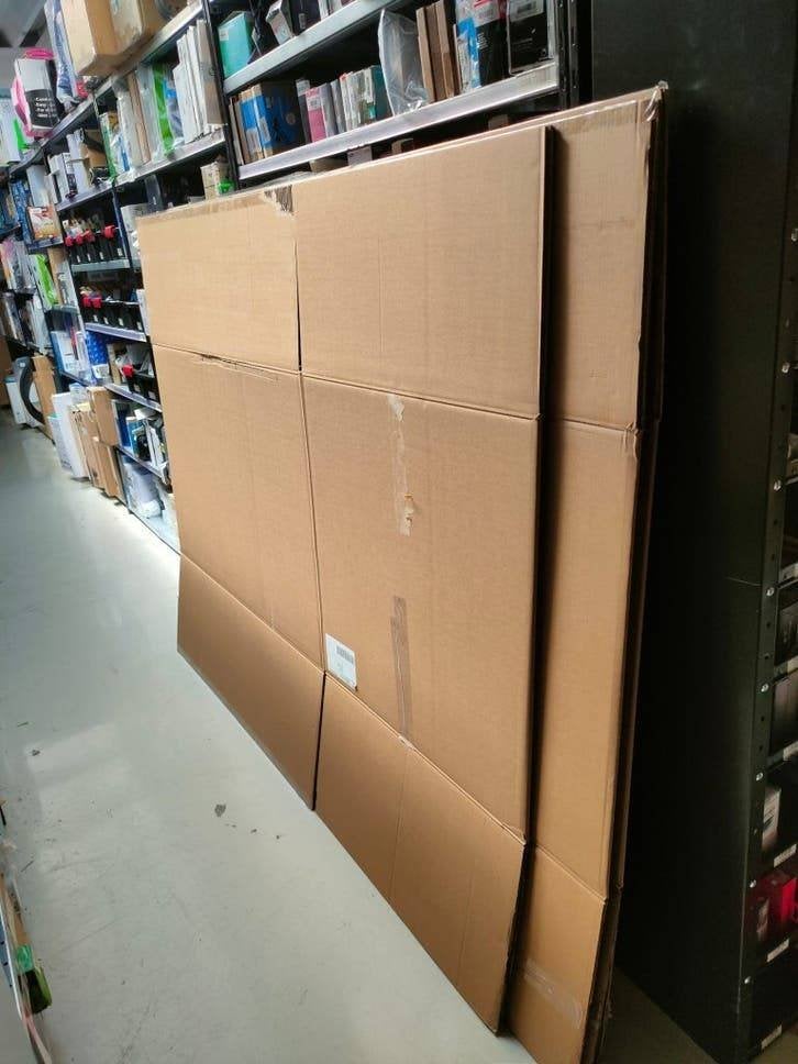 Grote kartonnen dozen 120x80x80 | verhuizen en opslag, Doe-het-zelf en Verbouw, Ophalen, 100 cm of meer, Opvouwbaar, 60 cm of meer