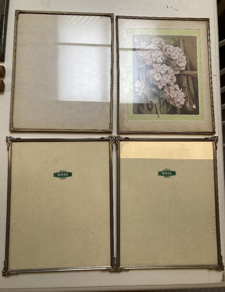 Brocante lijstjes - fotolijstjes / oa 24 x 30 cm, Huis en Inrichting, Ophalen, 24 cm, ---, ---