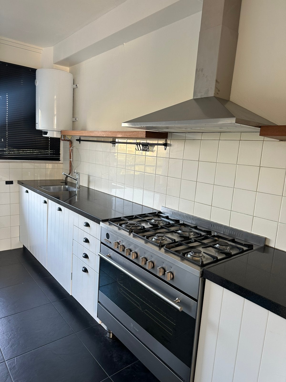 Keuken te koop, Gebruikt, Wit, Enkelwandige keuken, Ophalen of Verzenden