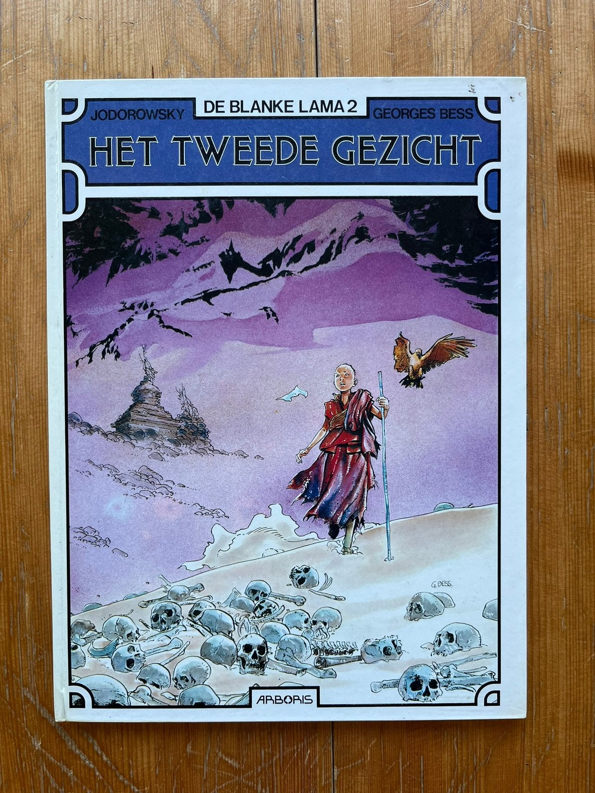 Album - De blanke lama 2 - Het tweede gezicht t.e.a.b., Boeken, Eén stripboek, Ophalen of Verzenden, Gelezen