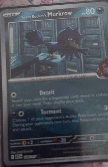 Asc 126/217 murkrow, Ophalen of Verzenden, Zo goed als nieuw