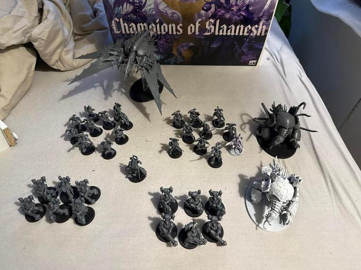 Warhammer 40K Emperor’s Children Leger - Ongeverfd, Ophalen of Verzenden, Gebruikt, Warhammer 40000, Figuurtje(s)