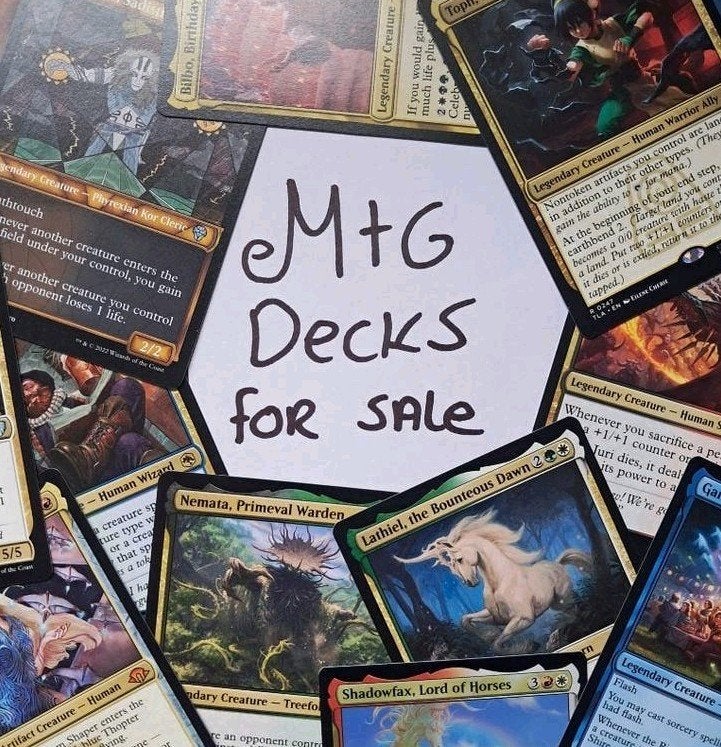 MTG Commander Budget Decks! Perfect voor beginners, bracket2, Hobby en Vrije tijd, Ophalen of Verzenden, Zo goed als nieuw, Speeldeck