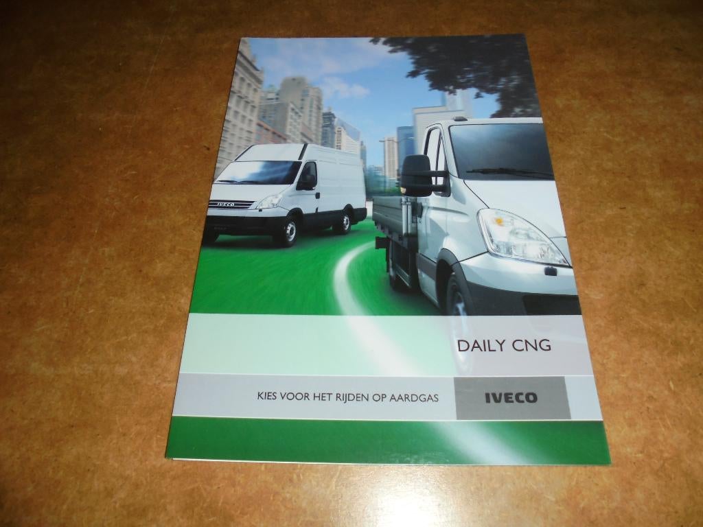 brochure Iveco Daily CNG  2008, Boeken, Ophalen of Verzenden, Nieuw, Overige merken