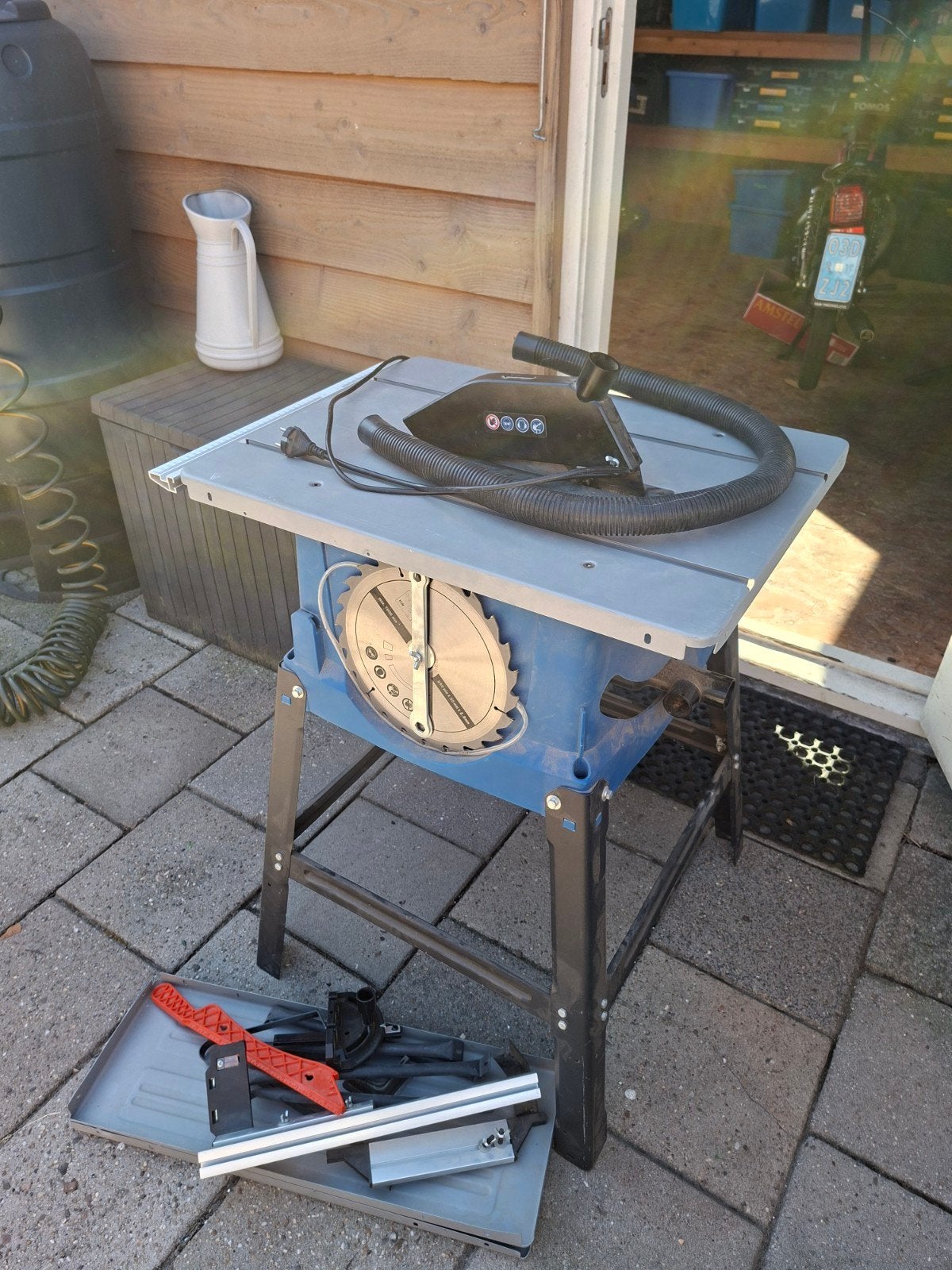 tafelzaag, Doe-het-zelf en Verbouw, Ophalen, Gebruikt, Cirkelzaag, 70 mm of meer