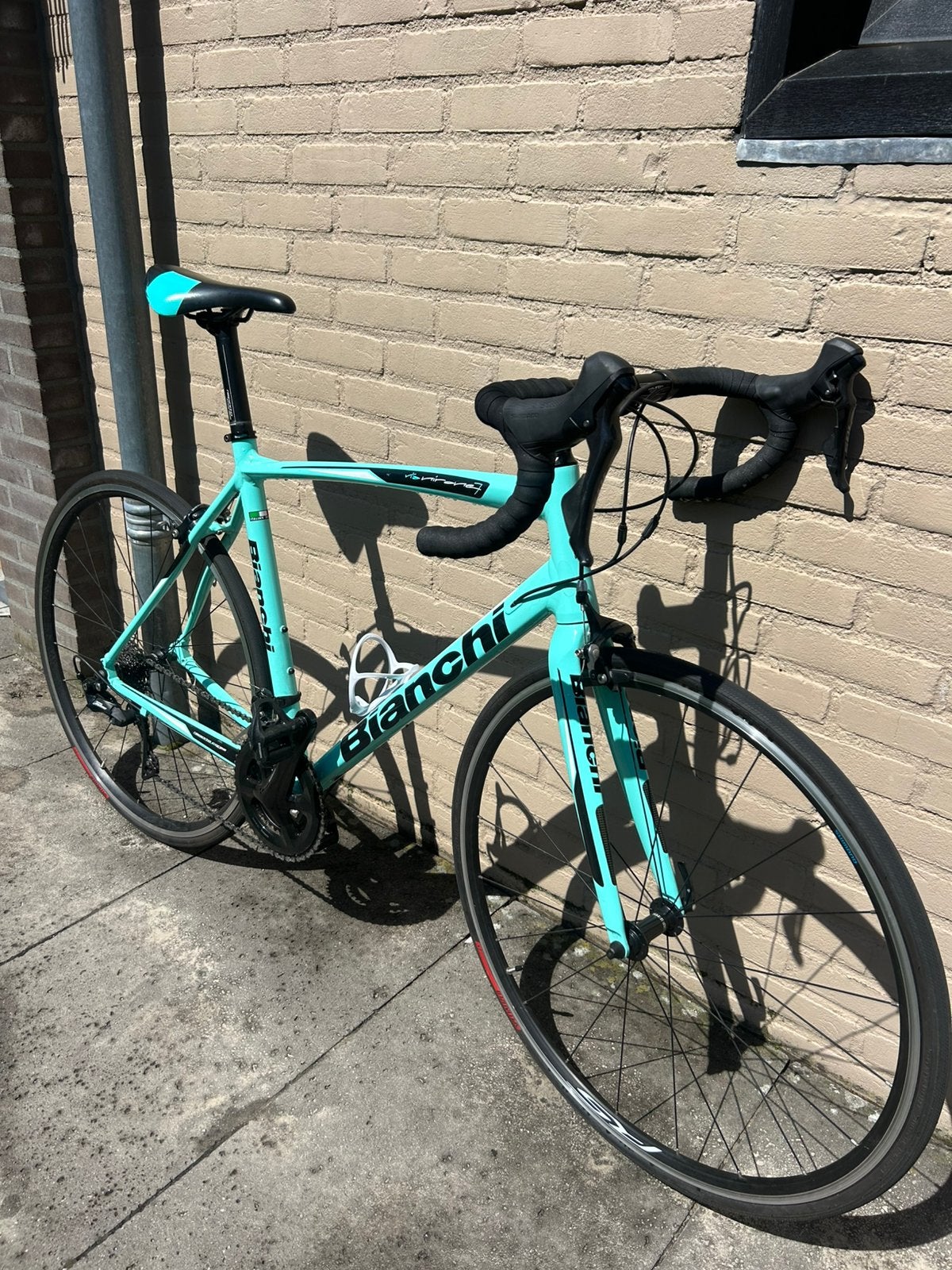 Bianchi Via Nirone 7 - maat 57 – Celeste, Aluminium, Zo goed als nieuw, 57 tot 61 cm, Meer dan 20 versnellingen