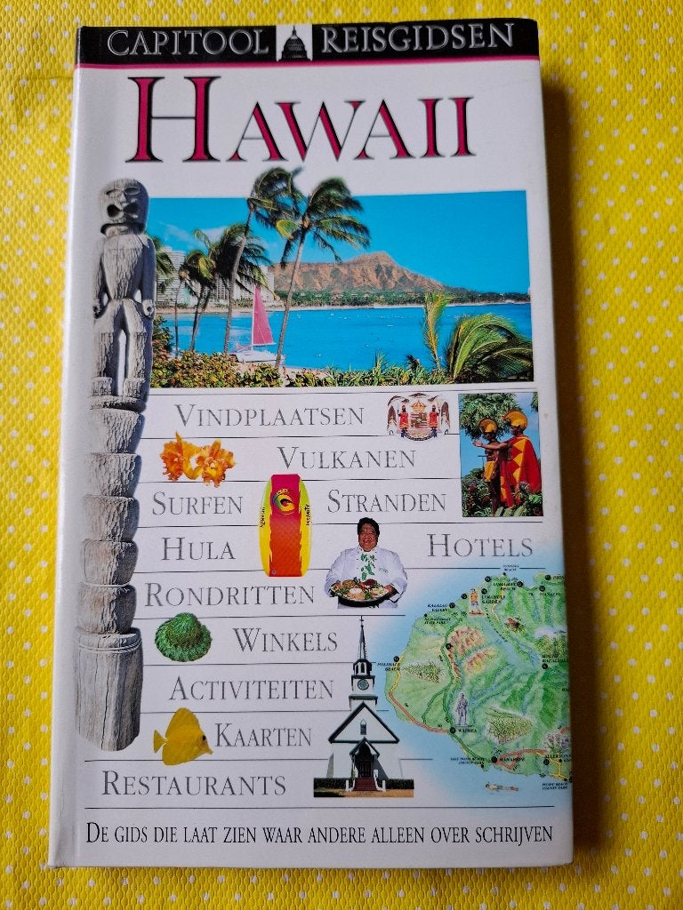 Capitool Reisgids Hawaii - Ontdek de eilanden, Boeken, Gelezen, Capitool, Ophalen of Verzenden, Reisgids of -boek