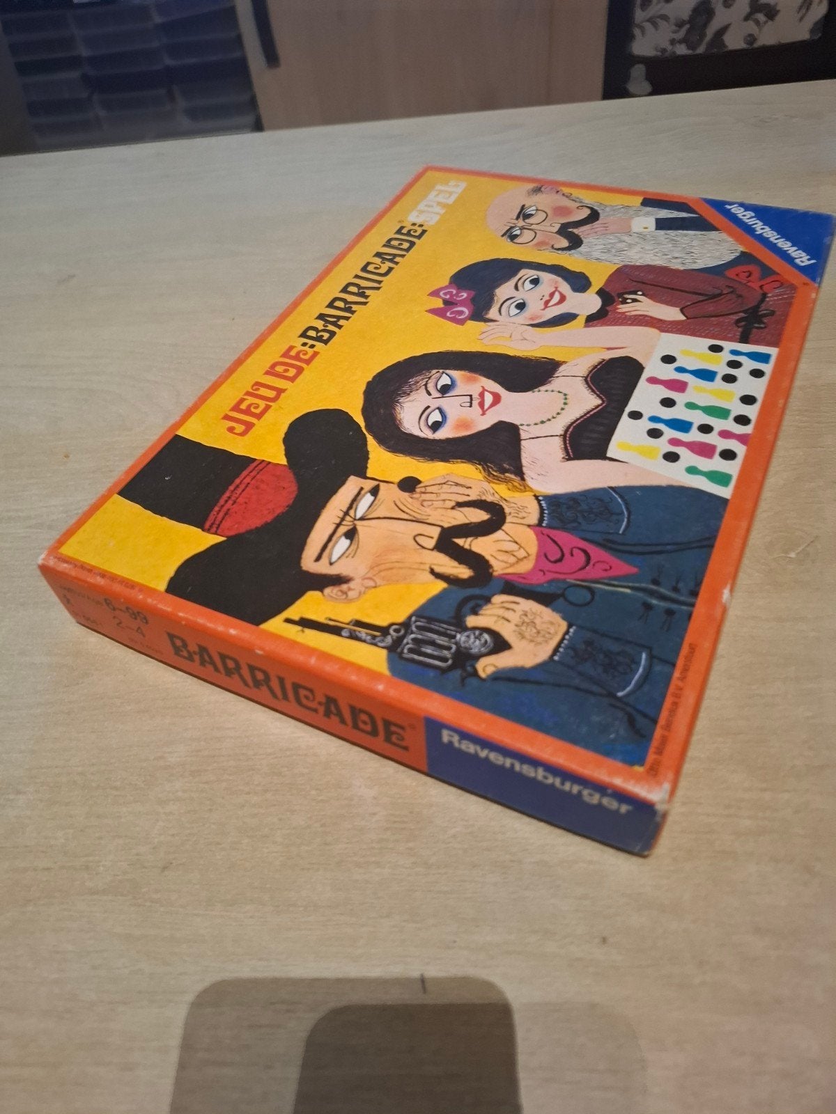 Vintage Ravensburger Barricade Spel - Compleet, Hobby en Vrije tijd, Gebruikt, Robert-Bosch-Str. 1, 88214 Ravensburg, Duitsland