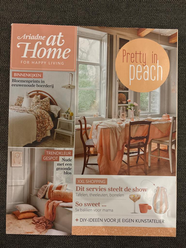 Ariadne at Home - nr 5 2024 - Pretty in Peach, Ophalen of Verzenden, Nieuw, Overige typen