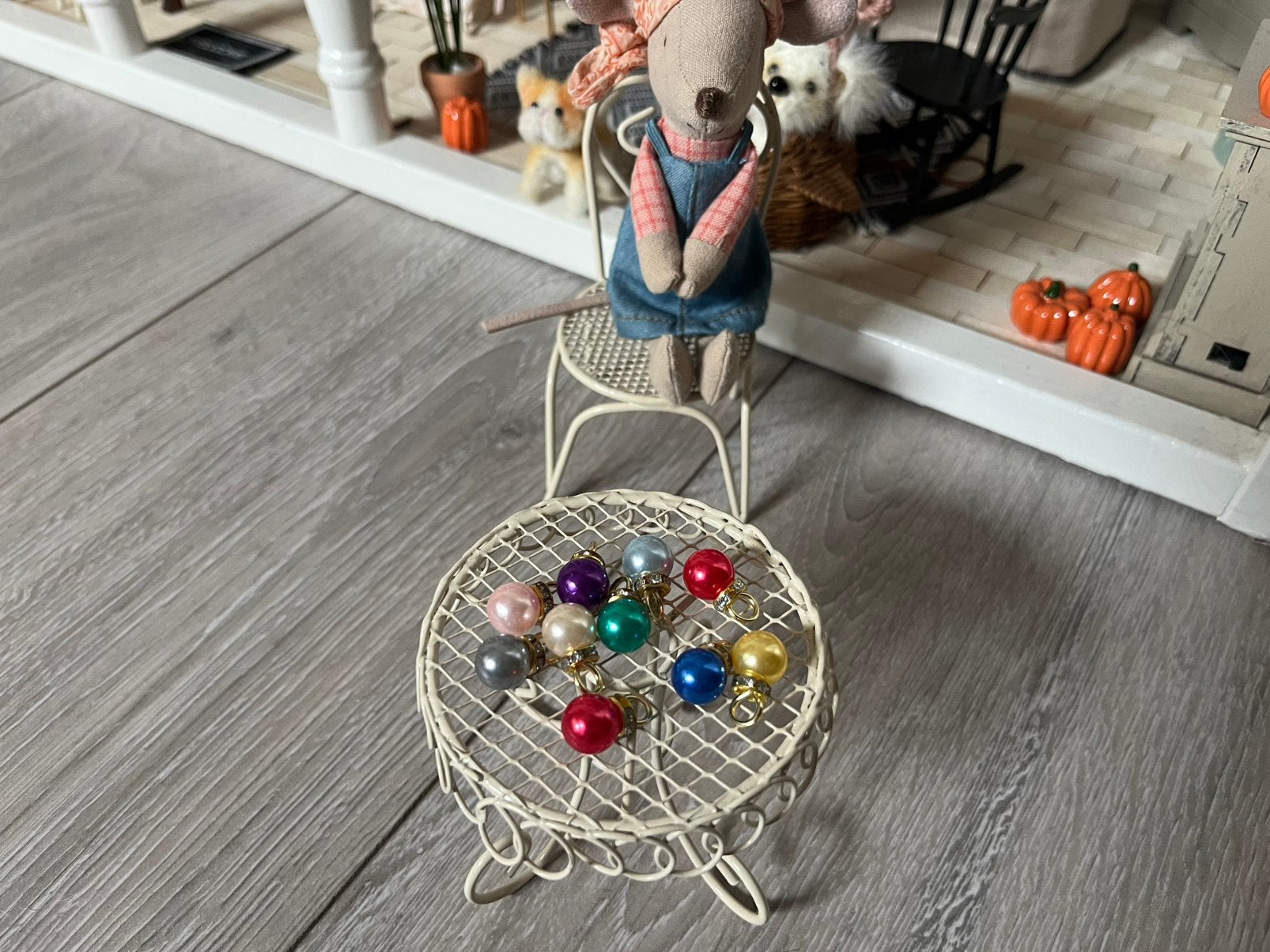 10 gekleurde kerstballen inclusief verzending, Verzamelen, Ophalen, Nieuw, Poppenhuis