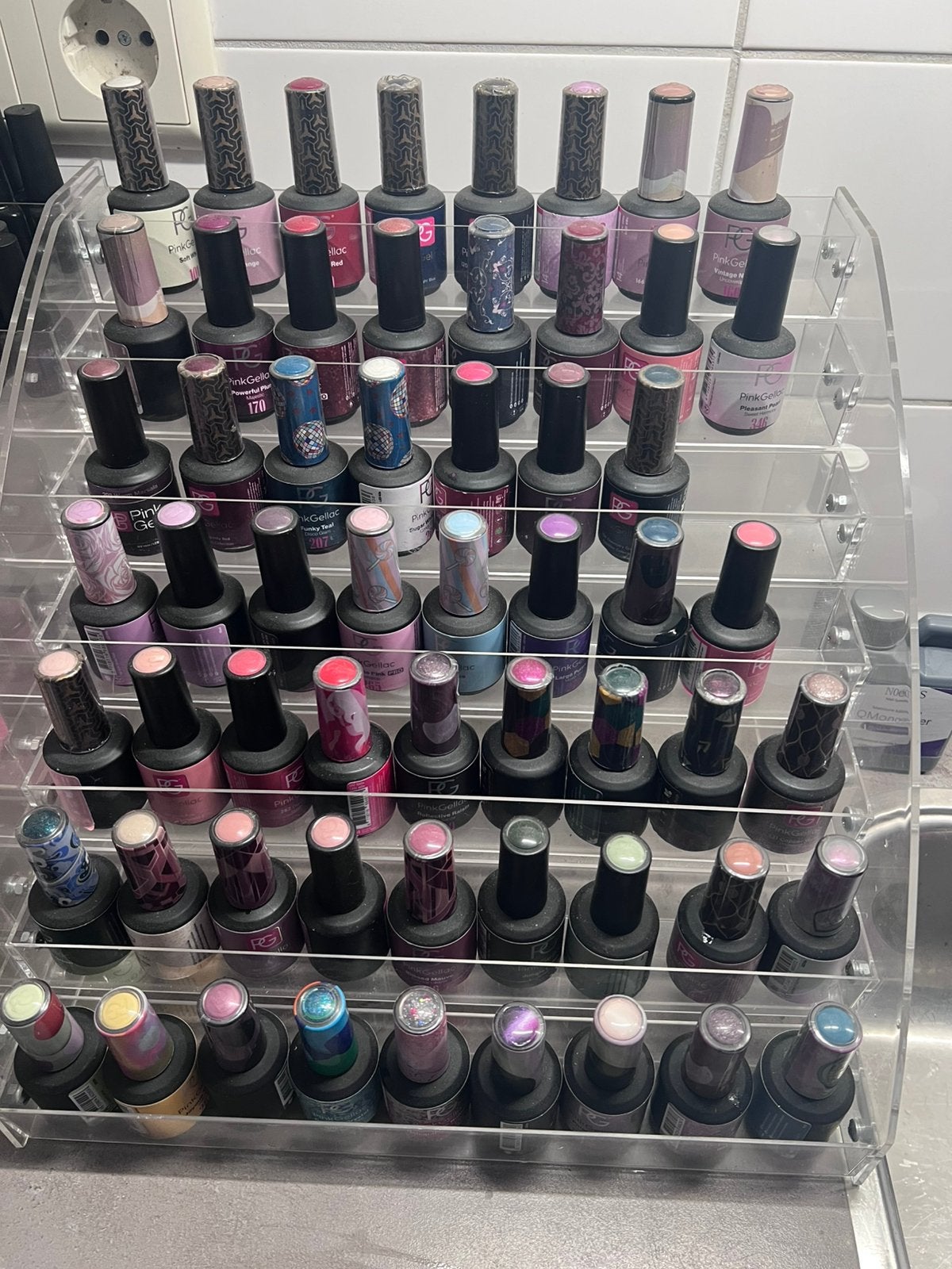 Nagel set, Gebruikt, Overige kleuren, Ophalen of Verzenden, Handen en Nagels