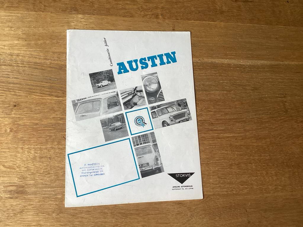 Austin combinatie folder, Ophalen of Verzenden, Zo goed als nieuw, Overige merken