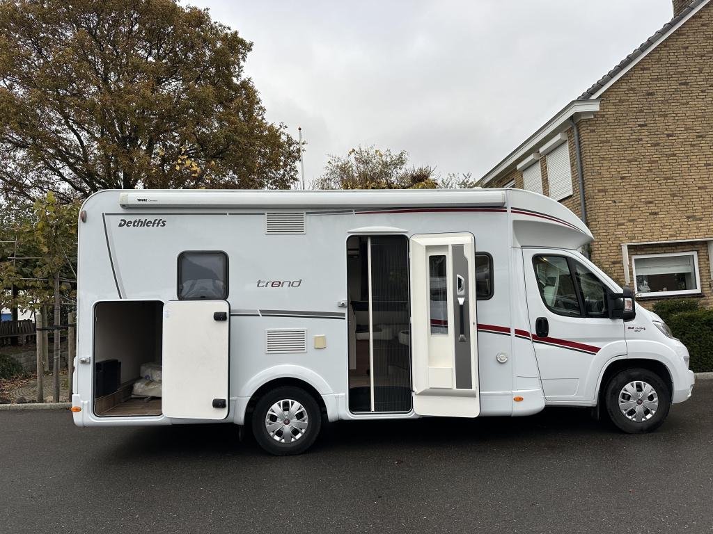 Dethleffs Trend 6767 verkocht, Caravans en Kamperen, Automaat, Ringverwarming, Fiat, Bedrijf
