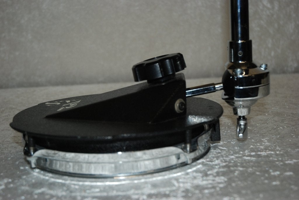 S&S Omgebouwde tom digitaal stinger P2 inclusief tomhouder!, Gebruikt, ., Drums of Percussie, Ophalen of Verzenden