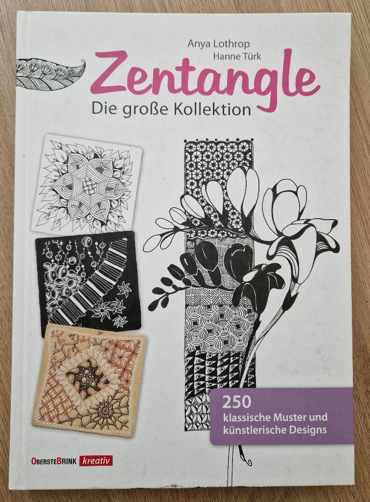 Zentangle, Die große Kollektion, hardcover, zgan .a, Boeken, Ophalen of Verzenden, Zo goed als nieuw, Overige onderwerpen, Anya Lothrop / Hanne Türk