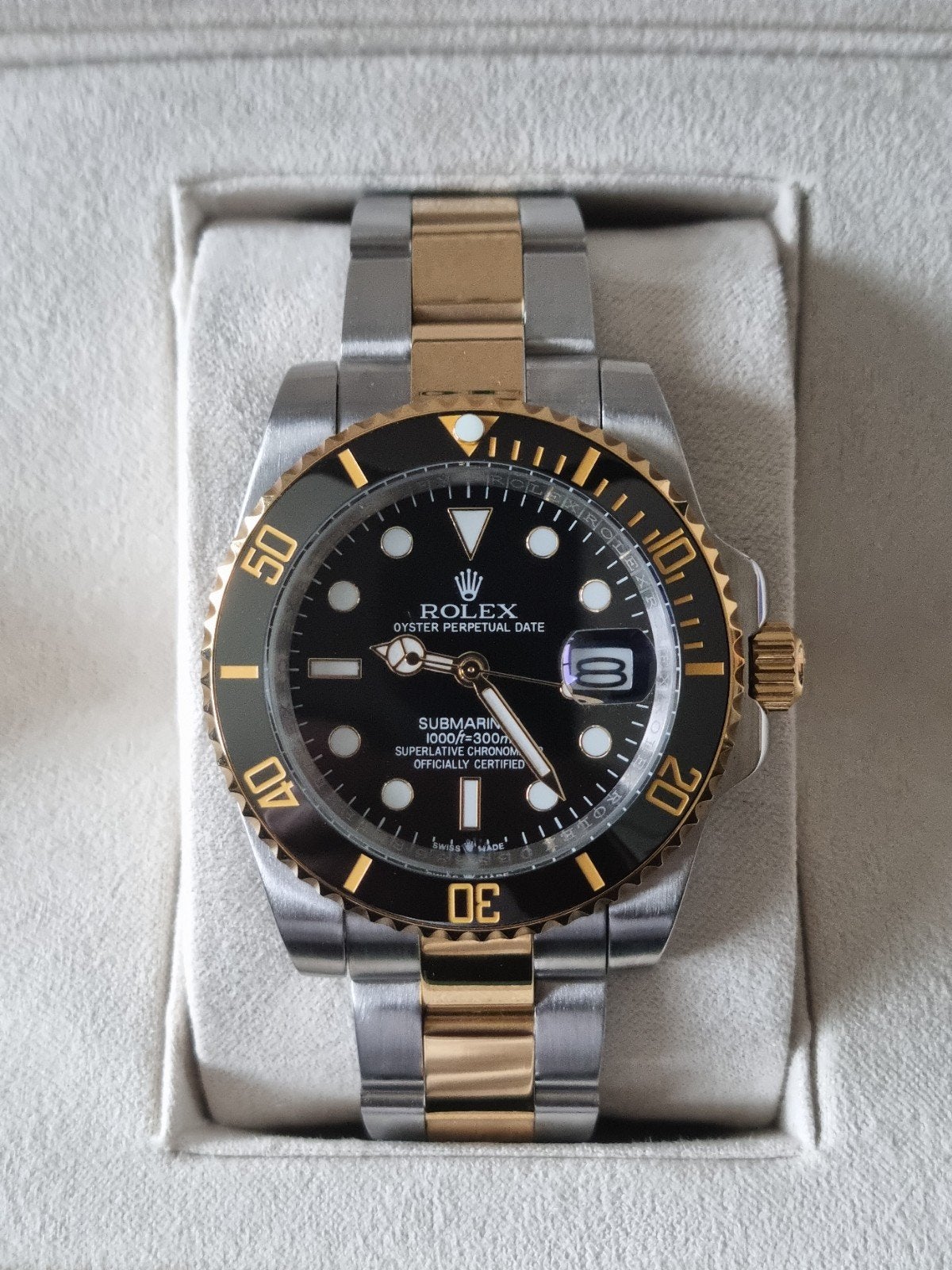 Rolex Submariner 41mm, Ophalen, Staal, Polshorloge, Nieuw