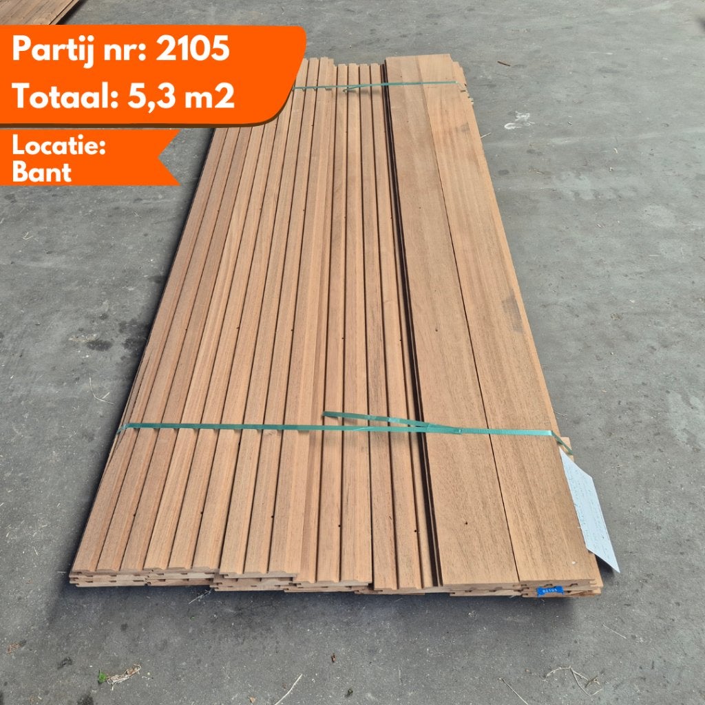 Rabatdelen | Gevelbekleding | Gevelhout | Partijen | ACTIE, Minder dan 25 mm, Nieuw, Ophalen of Verzenden, 250 tot 300 cm