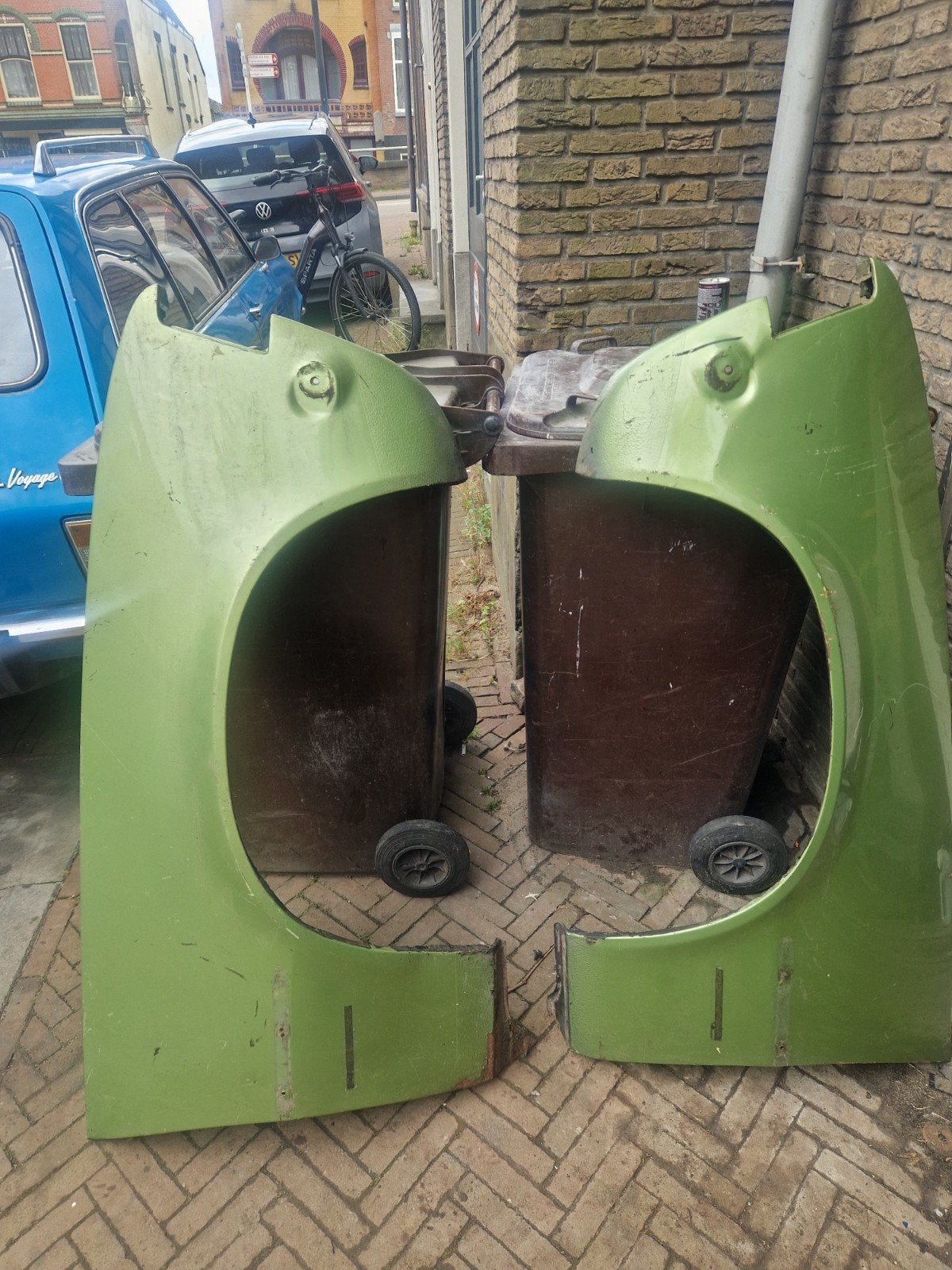 Rekord d commodore b   schermen, Ophalen, Opel, Bumper