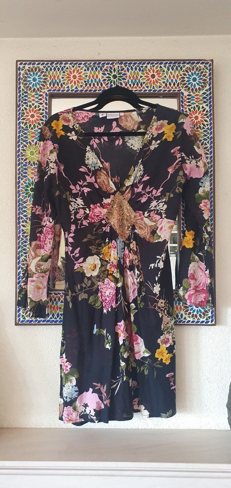 Sweet Dreams mooi katoenen ibiza jurkje maat M zgan, Ophalen of Verzenden, Zo goed als nieuw, Maat 38/40 (M), Boven de knie