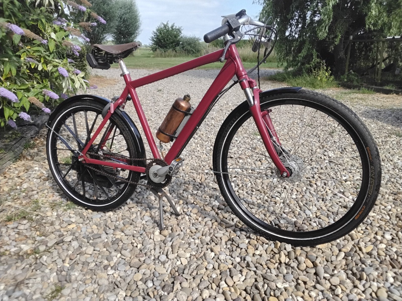 Mooie custom spartamet + frame met kenteken en nog een extra, Ophalen, Gebruikt, Benzine, Spartamet