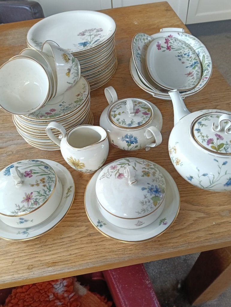 Antiek Krautheim Selb Bavaria servies, Ophalen