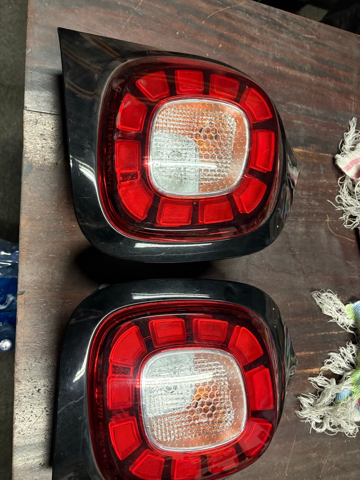 Achterlichten Smart Forfour 453 (2014-2019) LED, Ophalen, Gebruikt, Smart
