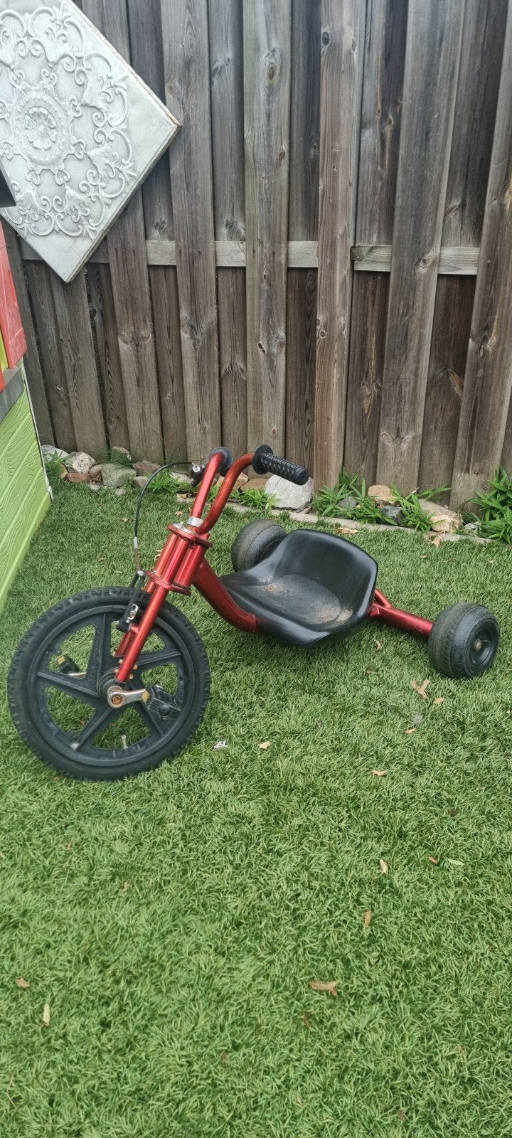 Rode Big Wheel Drift Trike - Gebruikt, Ophalen, Gebruikt, Velgrem, Onbekend