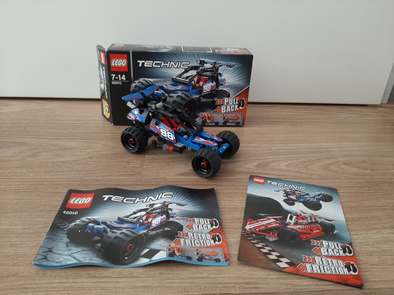 Lego Technic 42010 Off-road Racer, Ophalen, Compleet, Lego, Zo goed als nieuw