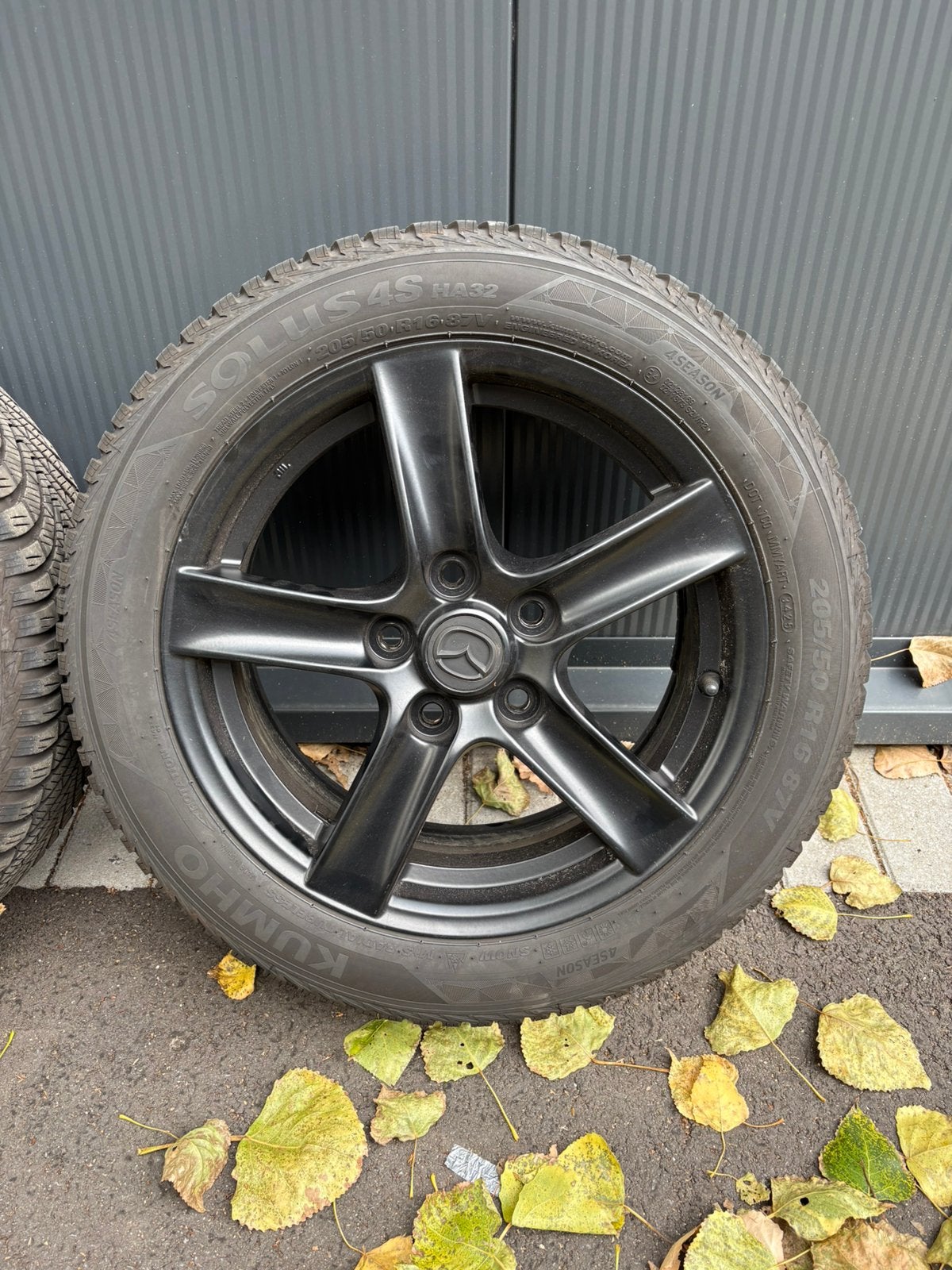 Set 16 inch velgen met banden - 205/50 R16 -5x114,3, Auto-onderdelen, Banden en Velgen, Ophalen, Gebruikt, 16 inch, Banden en Velgen