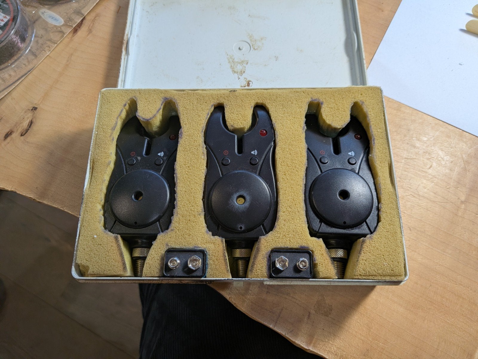 3 elektronische beetmelders Q038 – getest en werkend, Watersport en Boten, Ophalen of Verzenden, Gebruikt