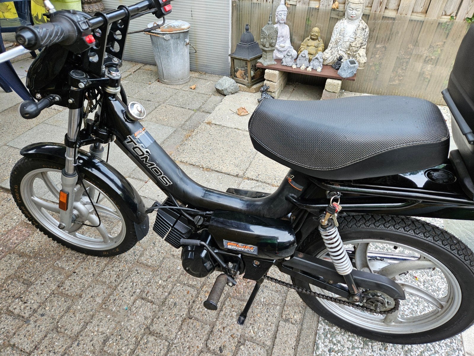 Tomos Fun Sport R met blauw kenteken en elektrische starter, Ophalen of Verzenden, Gebruikt, Maximaal 25 km/u, Overige modellen
