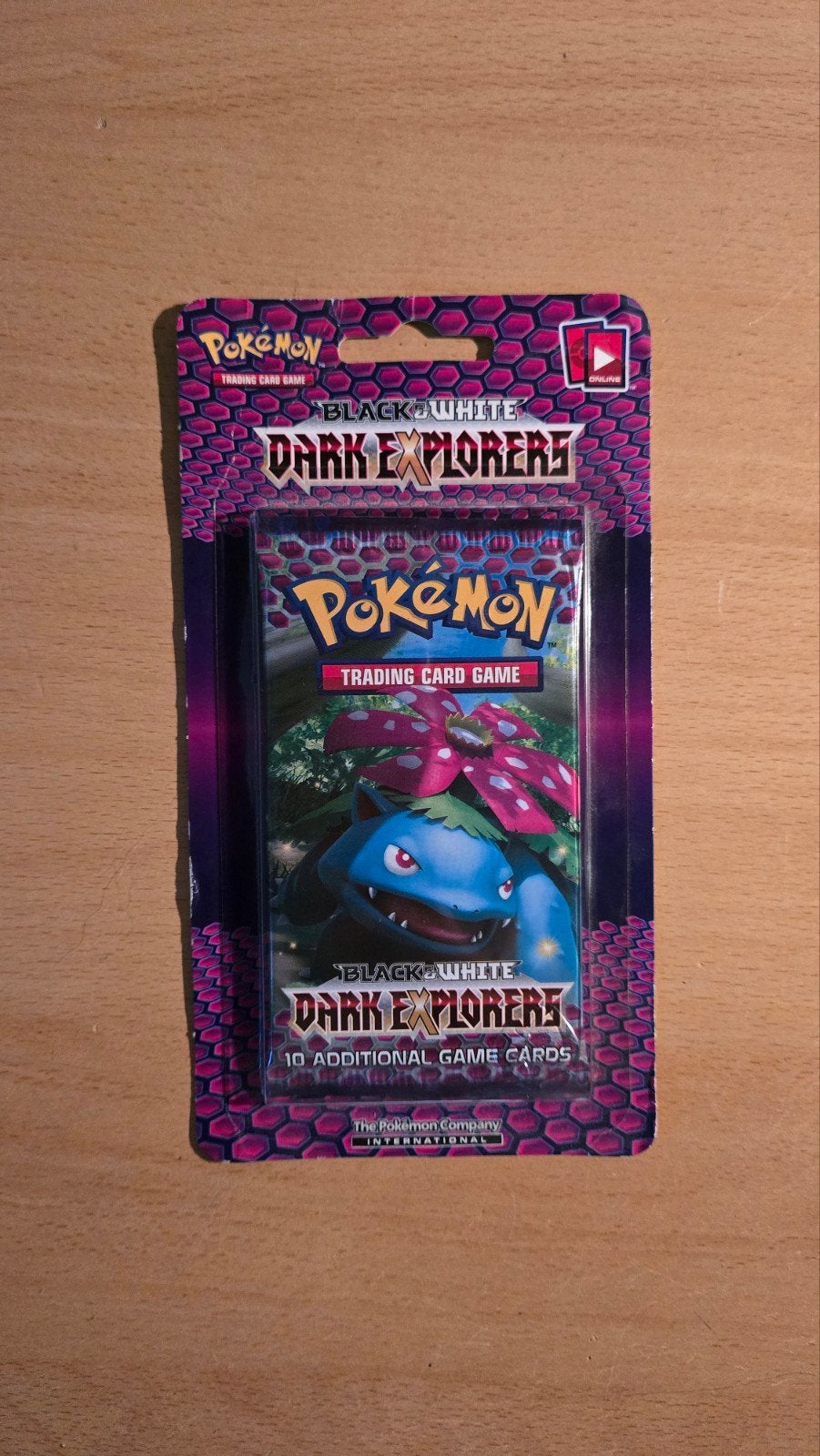 Oude Pokémon Black and White Dark Explorers blister pack, Ophalen of Verzenden, Zo goed als nieuw, Foil