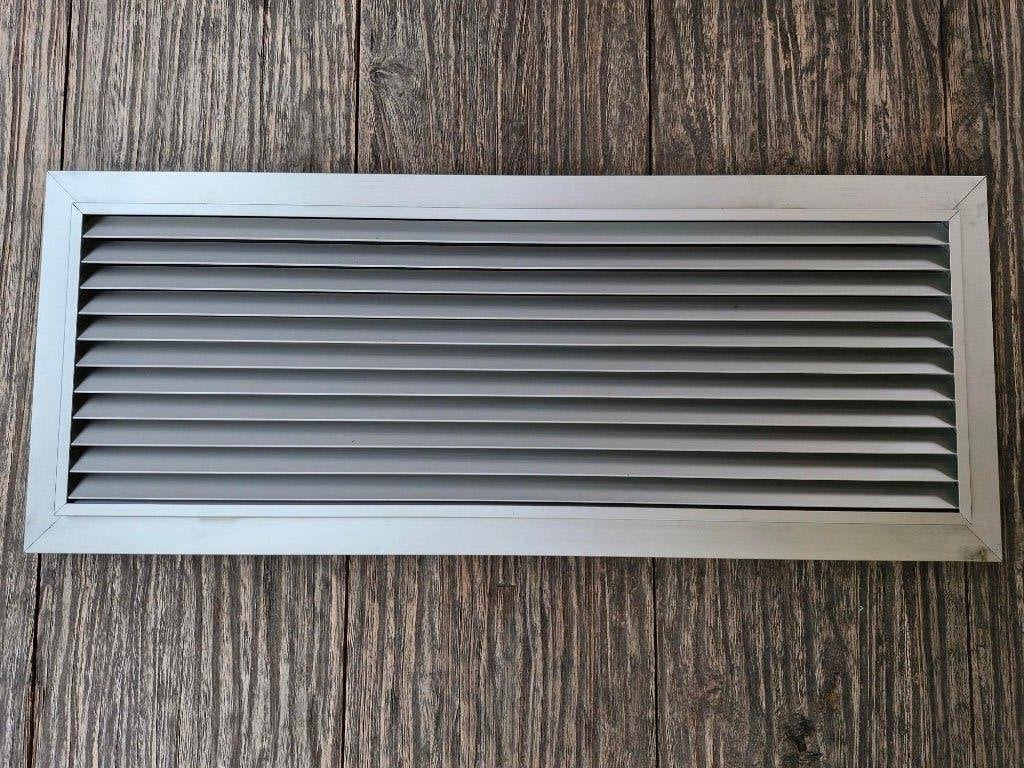 deurventilatierooster 670x270mm aluminium, Overige materialen, Overige typen, Nieuw, Ophalen of Verzenden