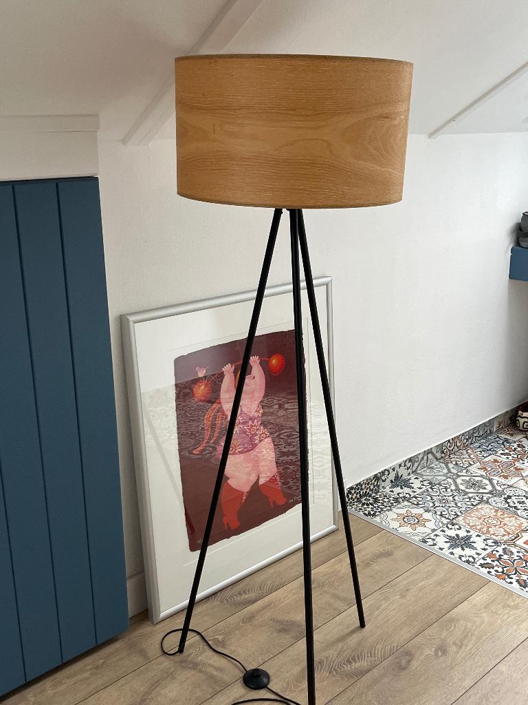 Te koop staande lamp, Huis en Inrichting, Lampen | Vloerlampen, Ophalen, Zo goed als nieuw, Overige materialen, 150 tot 200 cm