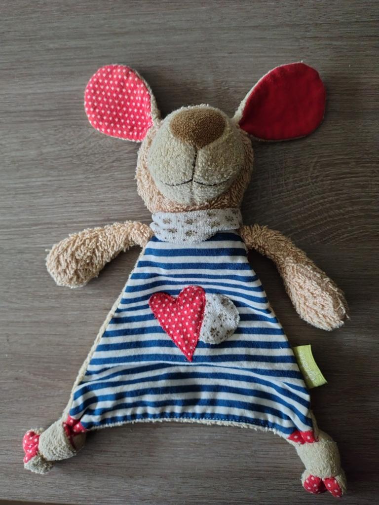 Lieve knuffeltjevan Sigrid zoekt nieuw vriendj/vriendinnetje, Muis, Gebruikt, Ophalen of Verzenden, Middelgroot (20 tot 80 cm)