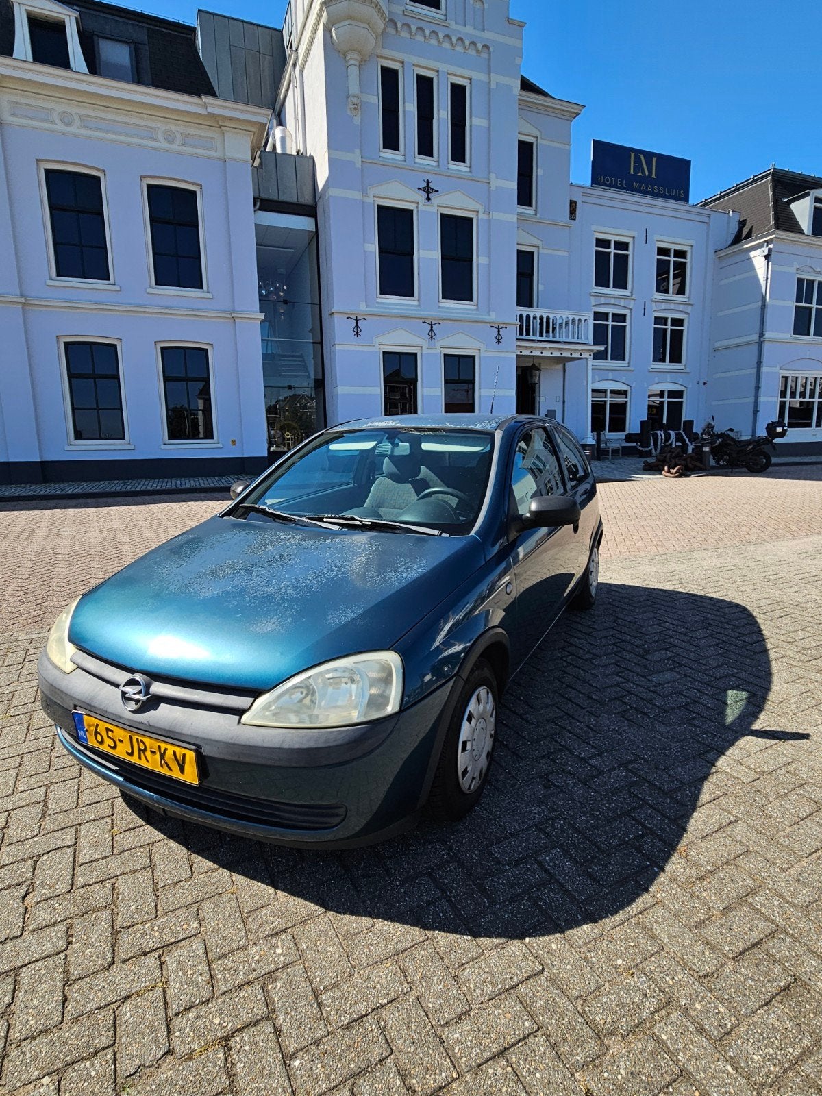 Opel Corsa 1.2 16V met 1 jaar APK, lage km.stand ,3 deurs., Voorwielaandrijving, 450 kg, 74 pk, 31 €/maand