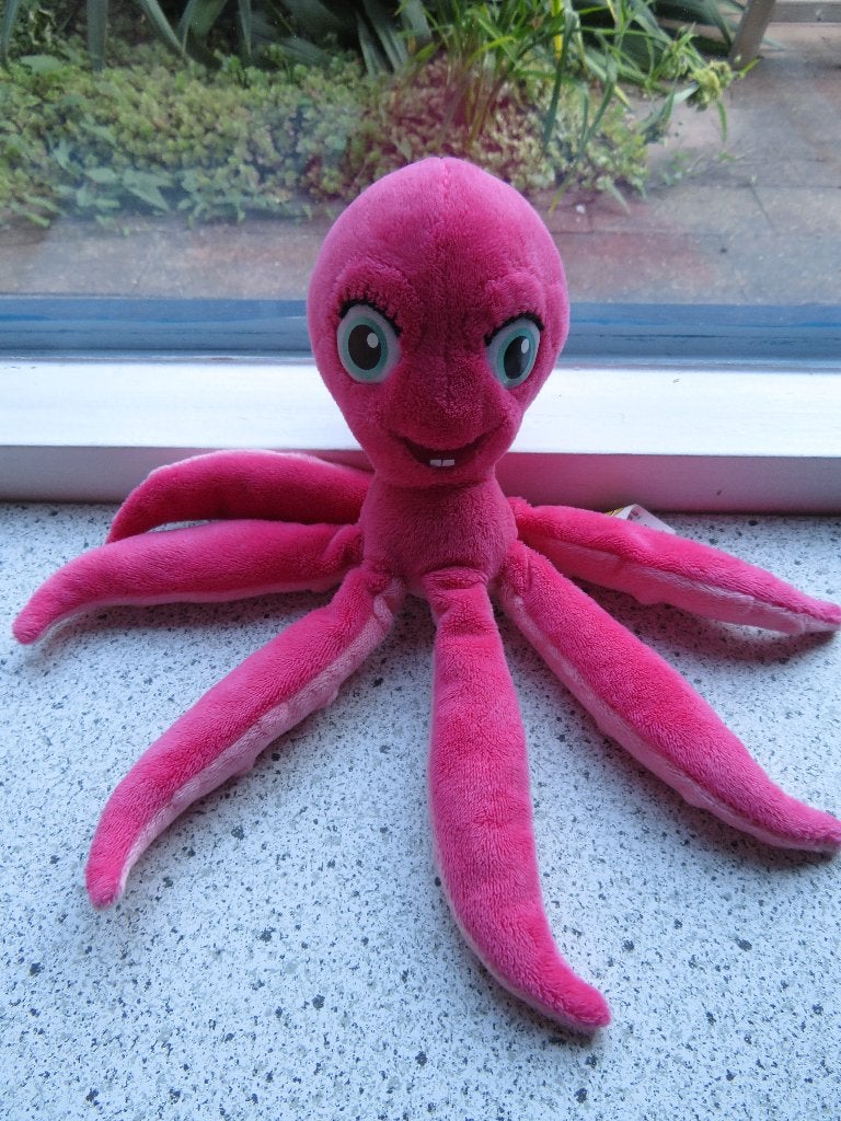 Octopus inktvis Sammy merk Gipsy Toys  Zagtoon, Ophalen of Verzenden, Zo goed als nieuw, Overige typen, Wasbaar