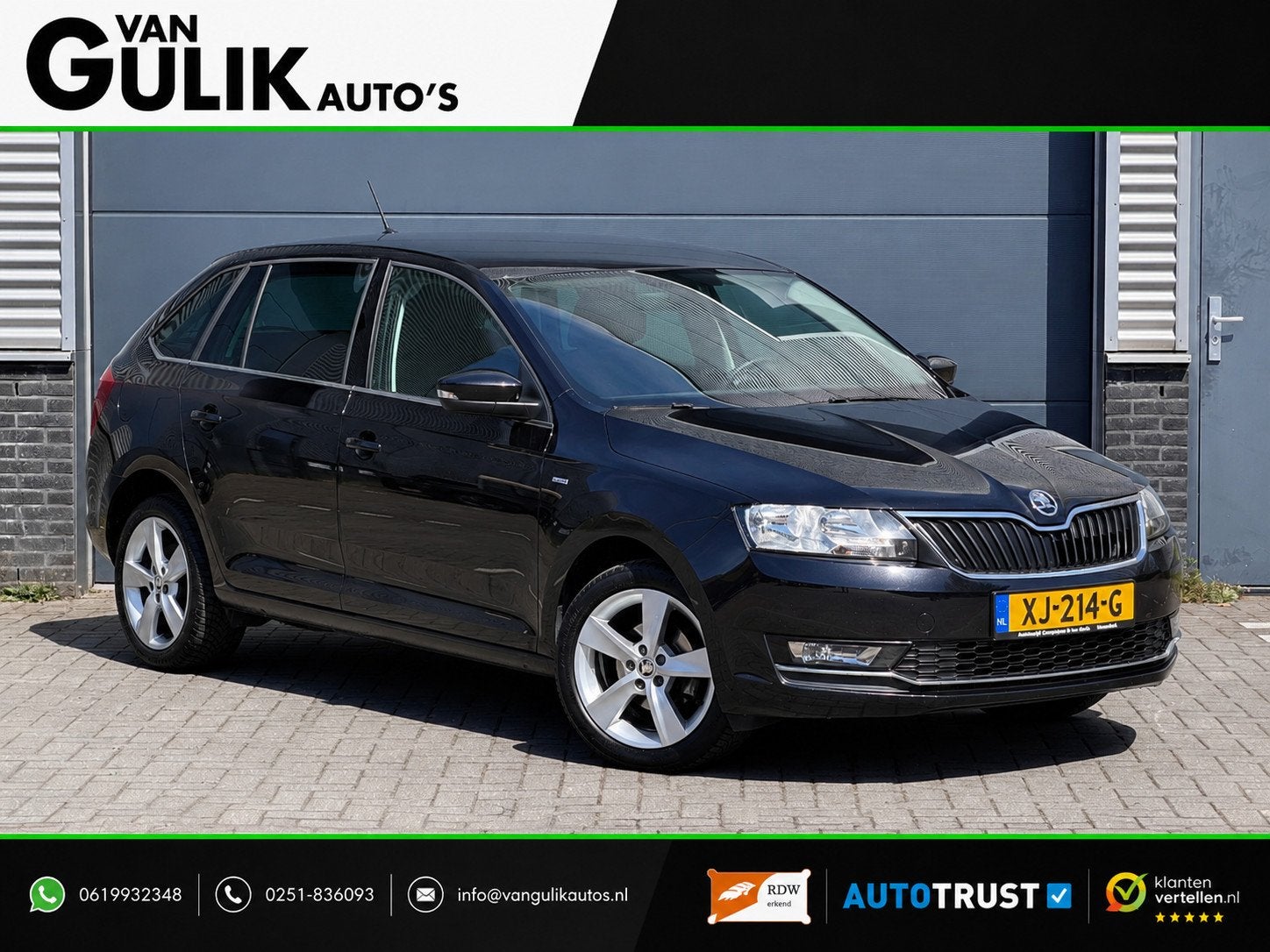 Skoda Rapid Spaceback 1.0 TSI Greentech Clever | Trekhaak |, Stof, Gebruikt, Handgeschakeld, Automatische klimaatregeling