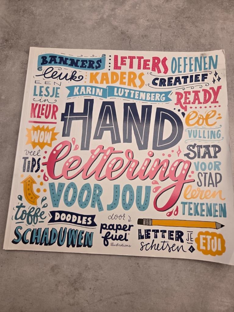 Hand lettering boek, Boeken, Tijdschriften en Kranten, Ophalen of Verzenden