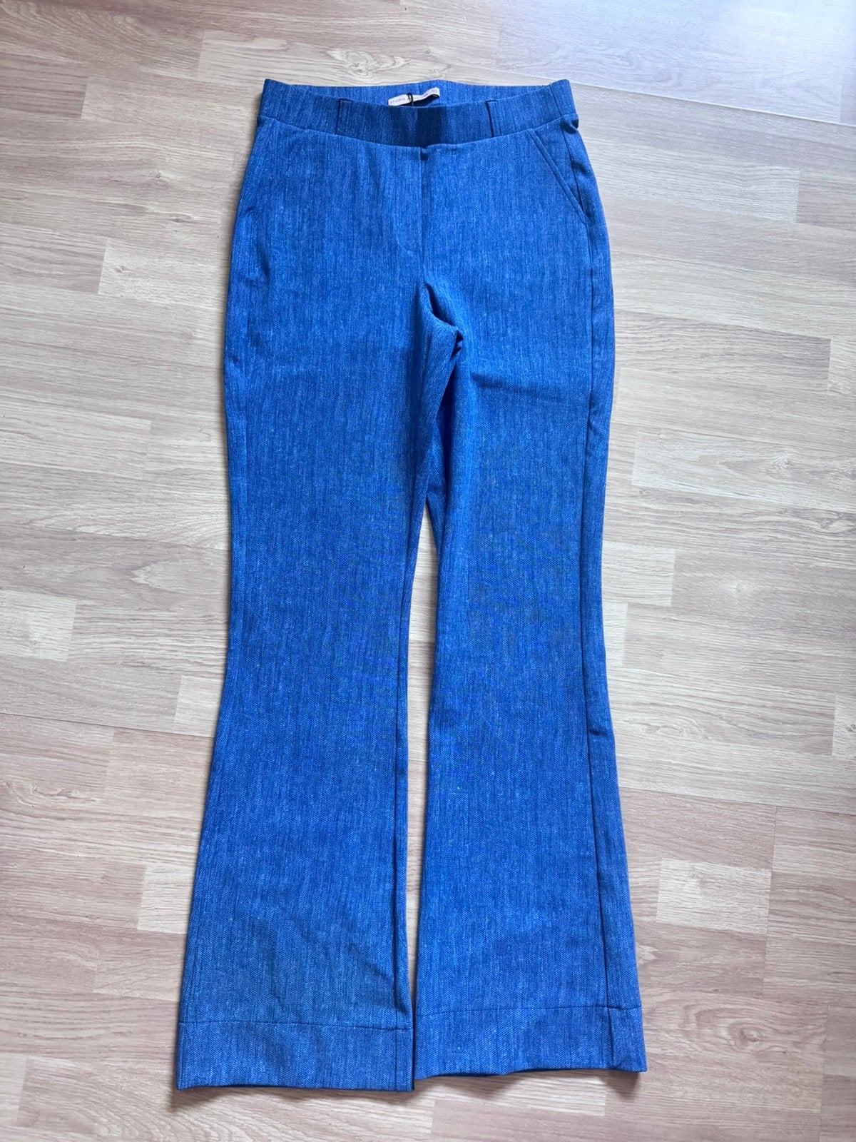 Nieuw Studio Anneloes broek model 30001 blauw flared XS, Blauw, Nieuw, Ophalen of Verzenden, Maat 34 (XS) of kleiner
