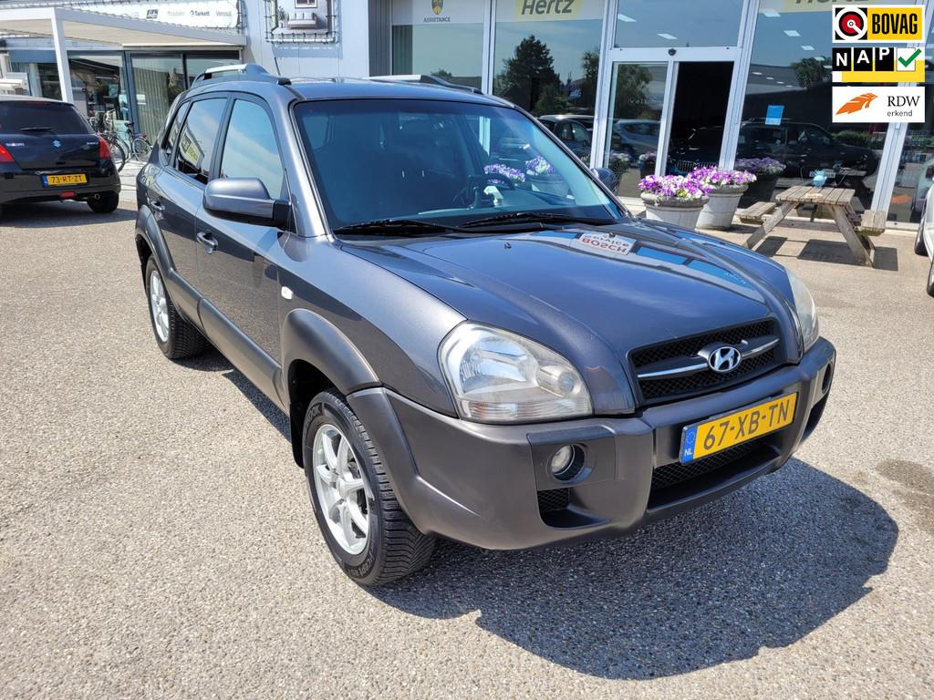 Hyundai Tucson 2.0i Style, Auto's, Hyundai, Gebruikt, Zwart, 4 cilinders, Origineel Nederlands