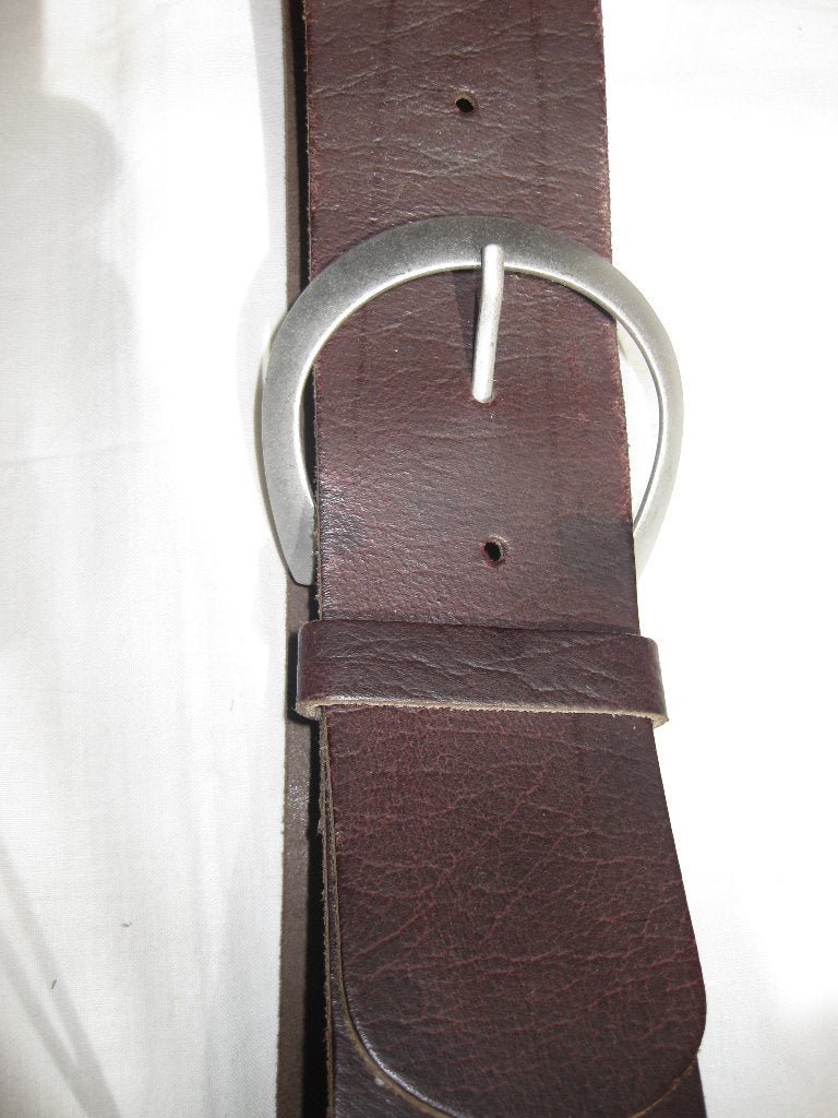 Leren Bruine Riem Maat S Nieuw, 80 tot 90 cm, Bruin, Echt leder, Nieuw