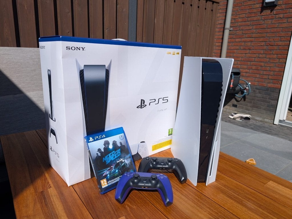 SONY Playstation 5 Disc Edition, Spelcomputers en Games, Ophalen of Verzenden, Gebruikt