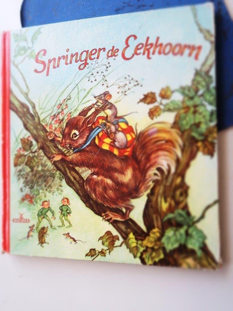springer de eekhoorn,door D.Rudeman,jaren 50, Ophalen of Verzenden, Gelezen, D.Rudeman,, Fictie algemeen