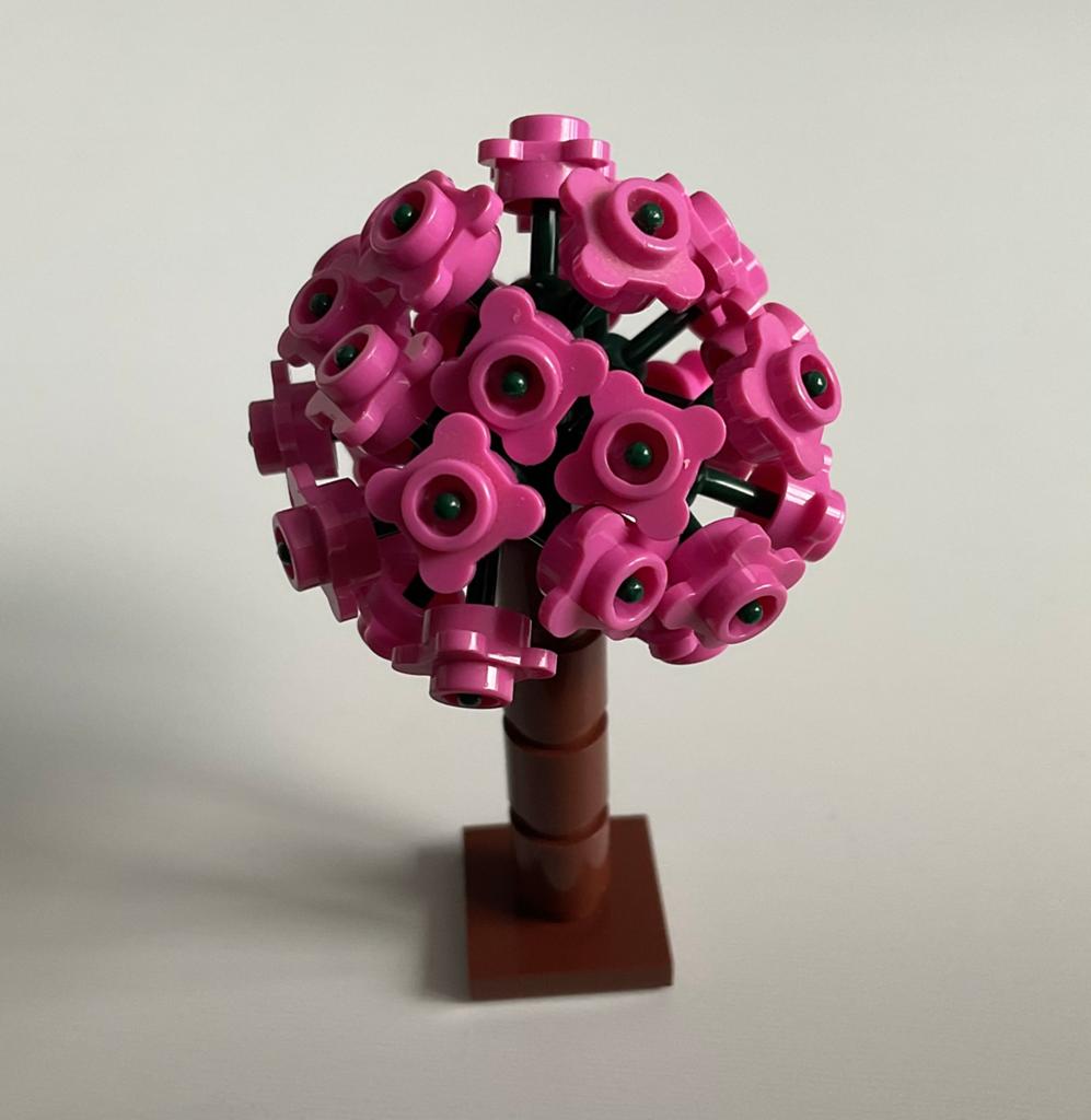 Lego bloesem boompjes zie omschrijving voor beschikbaarheid, Ophalen of Verzenden, Zo goed als nieuw, Losse stenen, Lego