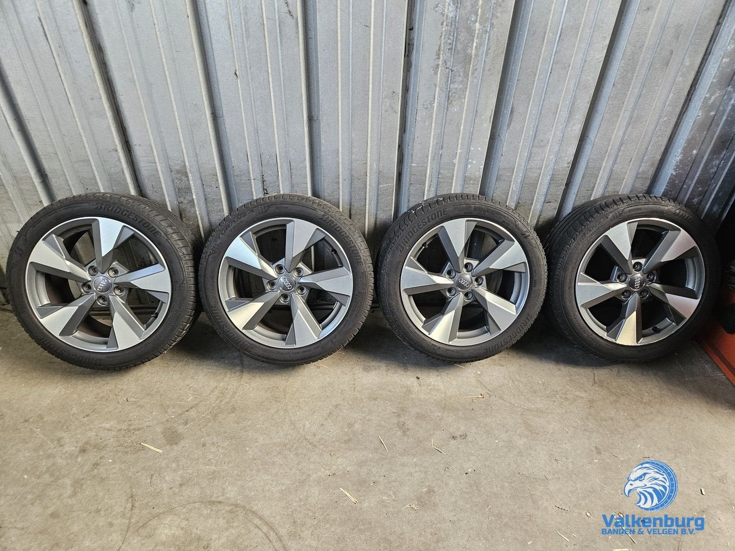 5-6mm! Originele Audi A3 S3 8V 17 inch velgen 5x112 zomerban, Gebruikt, -, -, Banden en Velgen