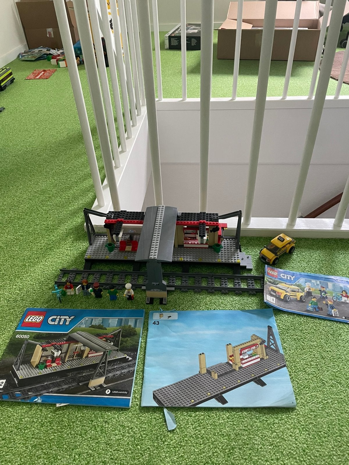 Lego Trein Station 60052, Compleet, Kinderen en Baby's, Ophalen of Verzenden, Zo goed als nieuw