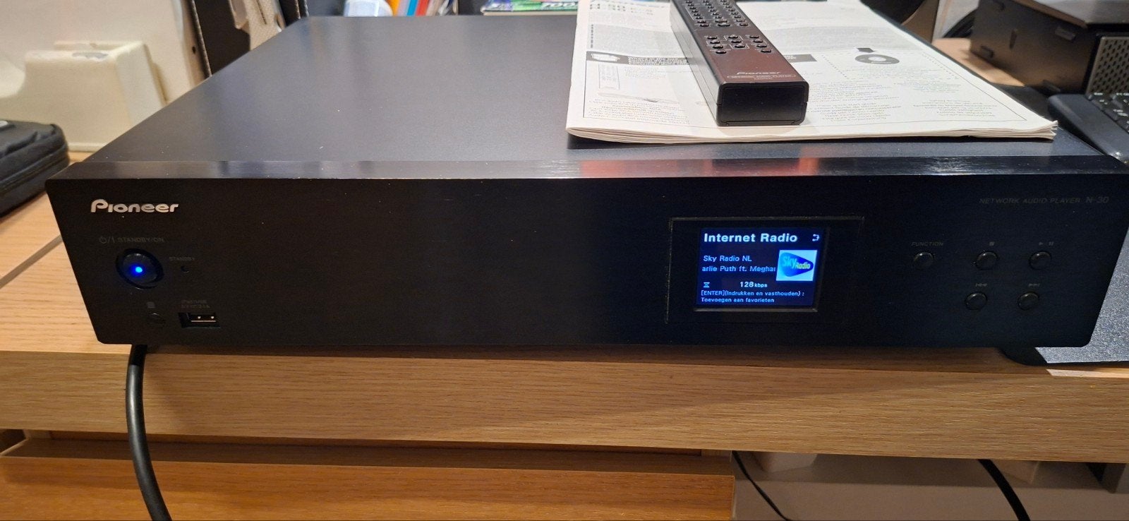 Pioneer N-30-K Netwerk Internetradio speler, Verzenden